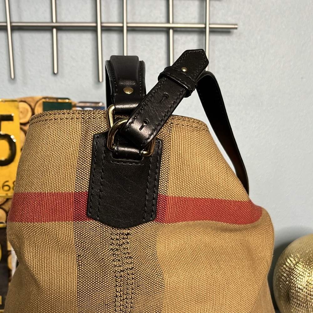 Burberry Canvas Mega Check Medium Ashby - Picture 4 of 10